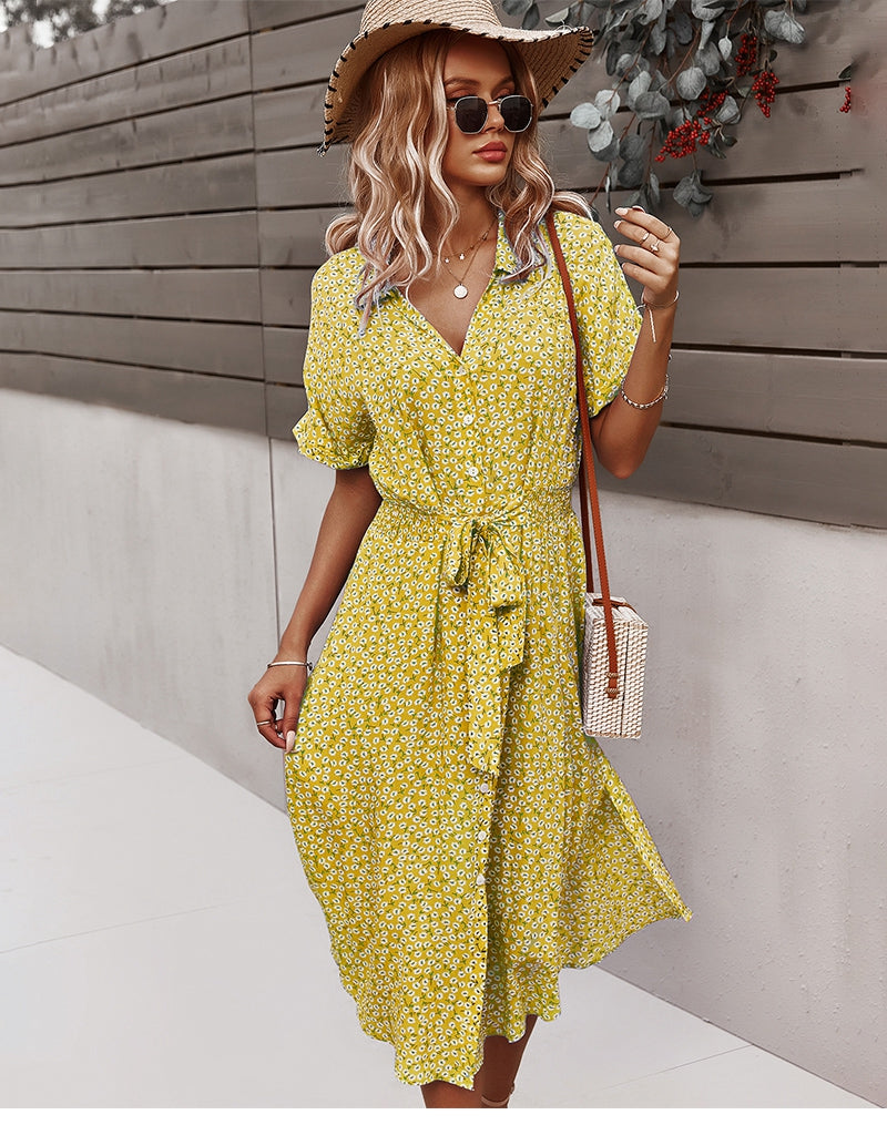 Long Sleeve Floral Dress