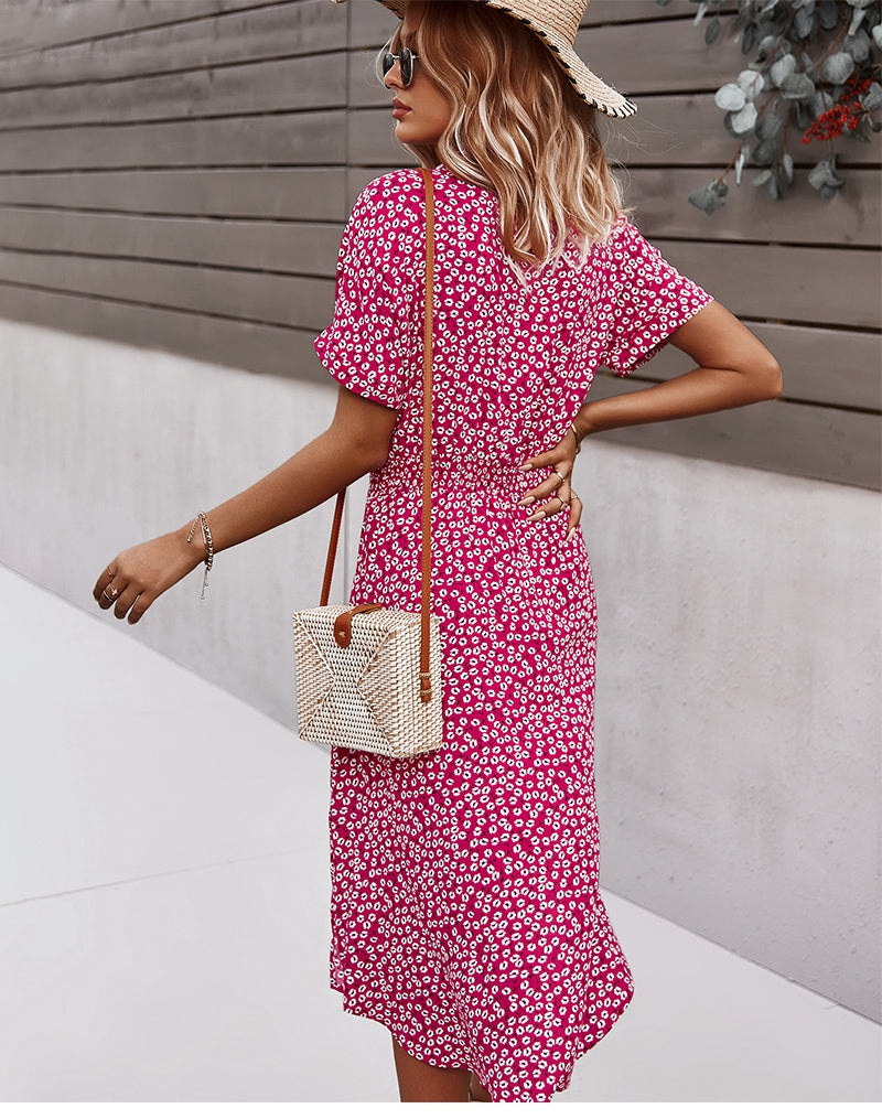 Long Sleeve Floral Dress