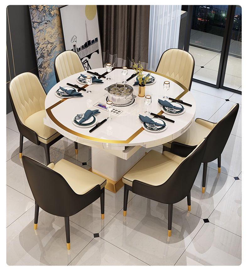 Round modern cooking Table