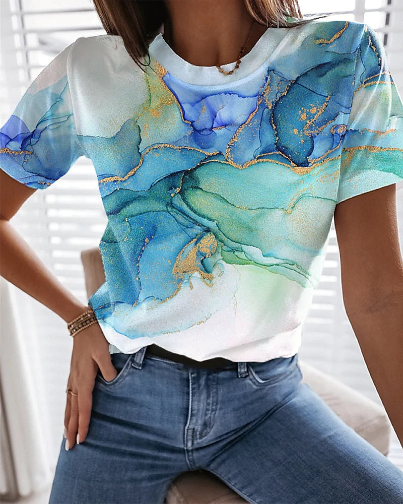 Elegant women t-shirt for summer