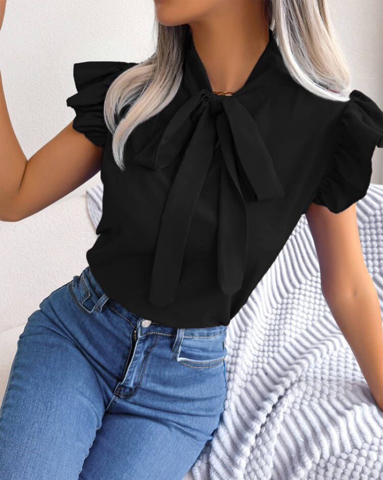 Blouse Flying Sleeve