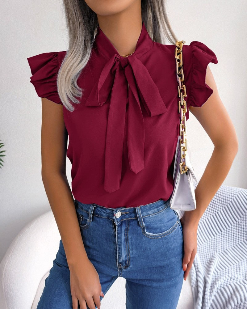 Blouse Flying Sleeve