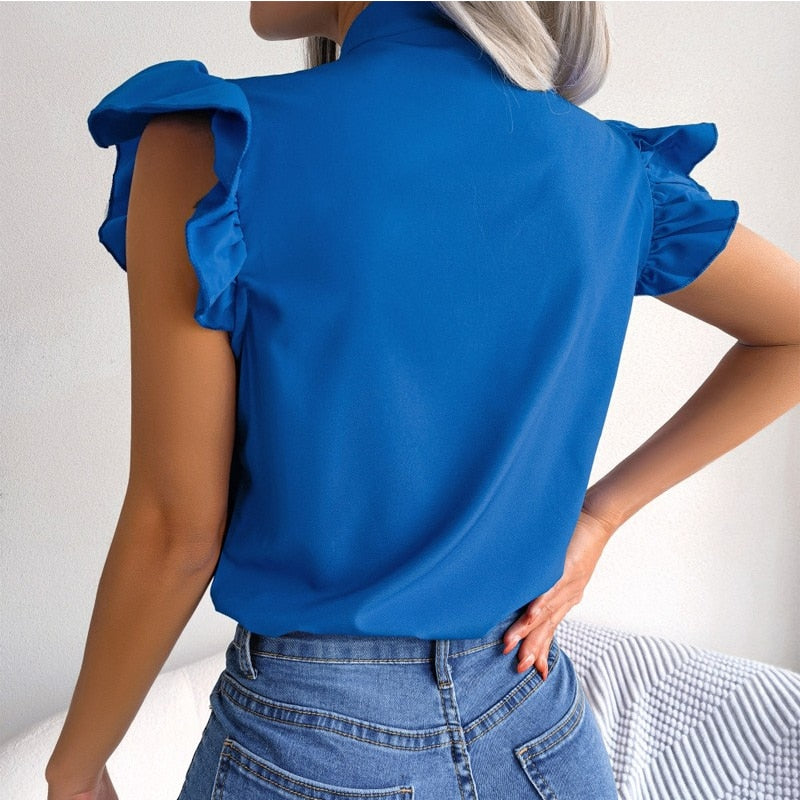 Blouse Flying Sleeve