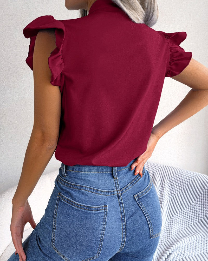 Blouse Flying Sleeve