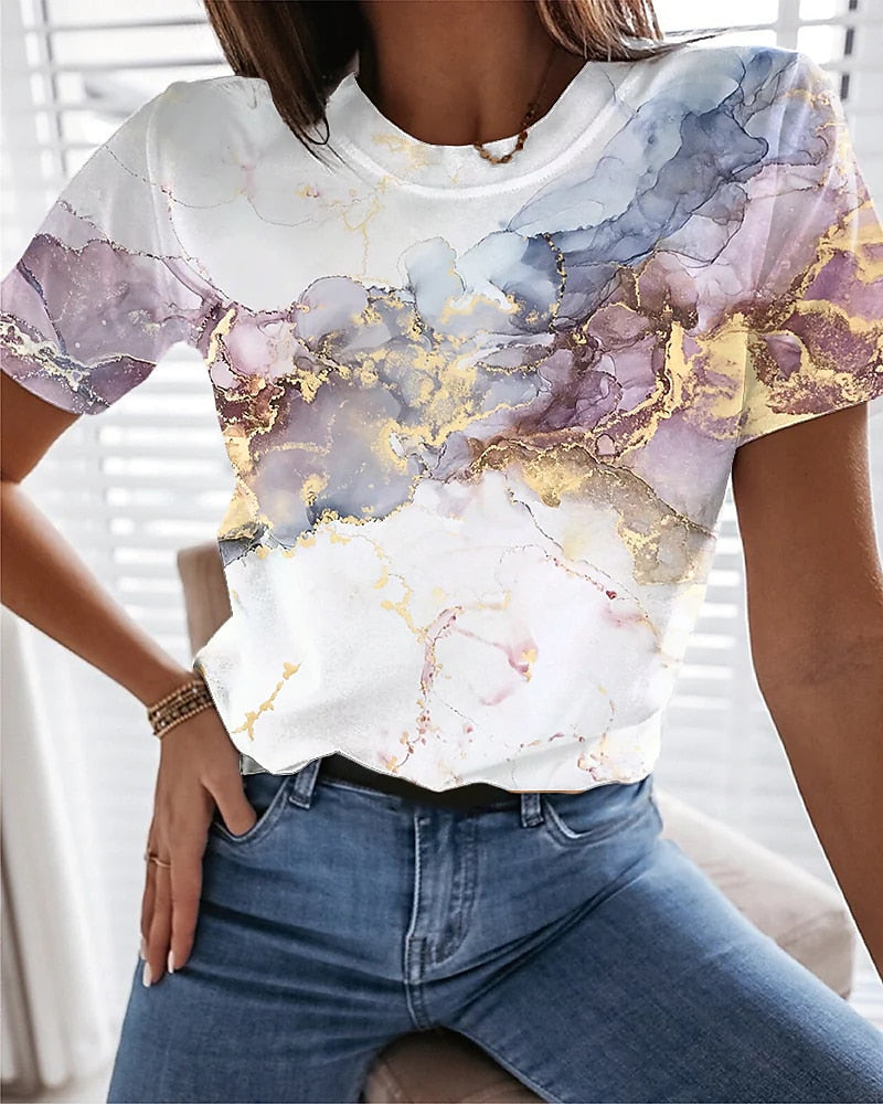Elegant women t-shirt for summer