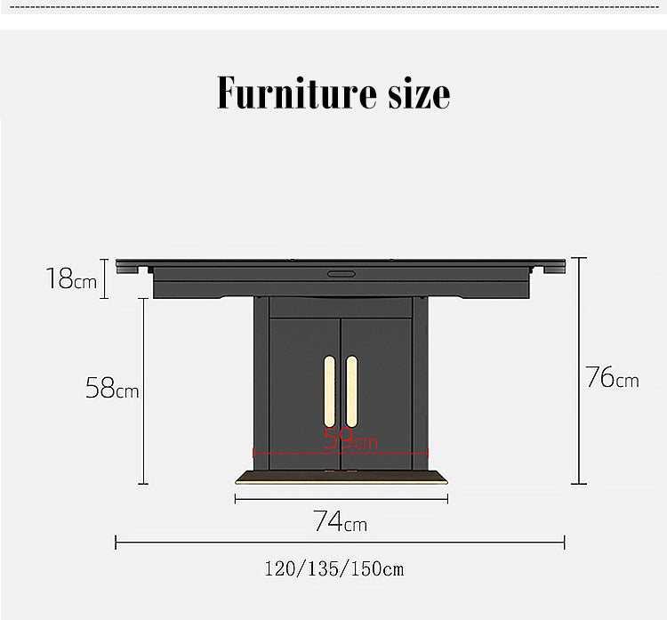 Round modern cooking Table