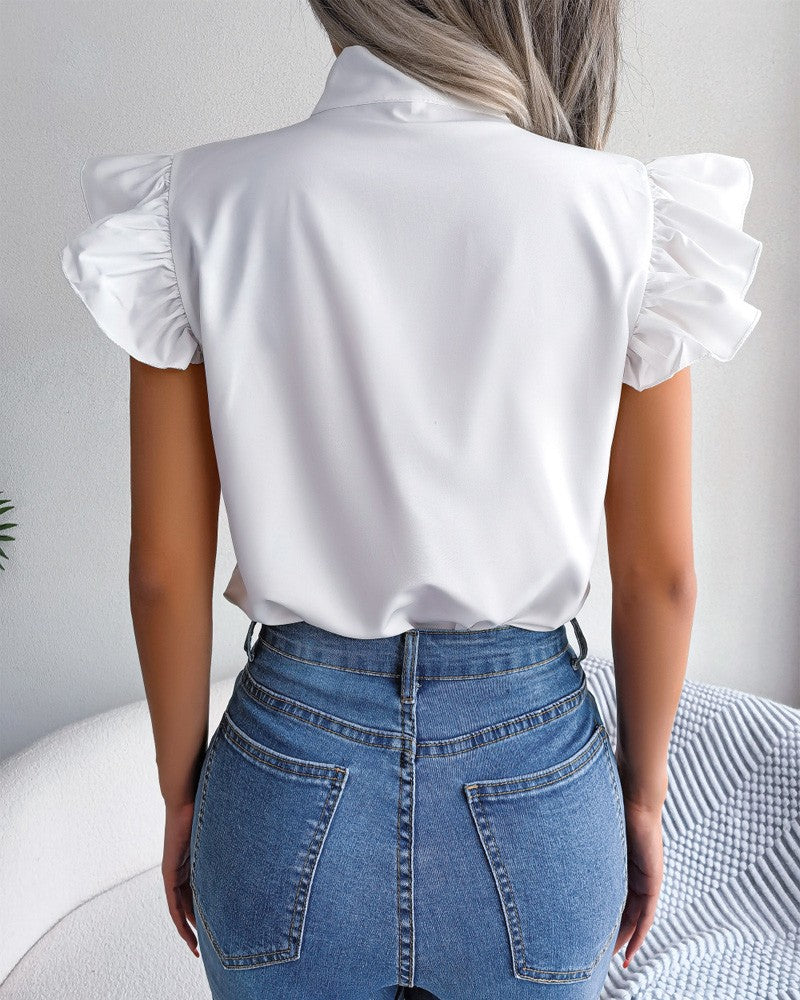 Blouse Flying Sleeve